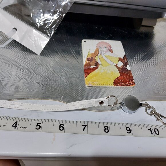 Anime Princess ID Card HOLDER Wristlet Tag Royal Princess Clip On - Picture 4 of 7